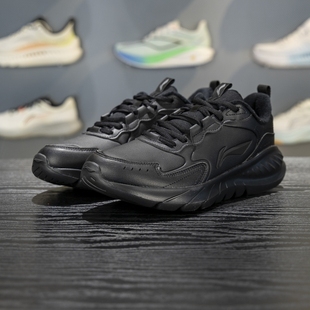 ARSV075 男子2025秋冬加绒保暖低帮轻便舒适运动鞋 正品 李宁跑步鞋