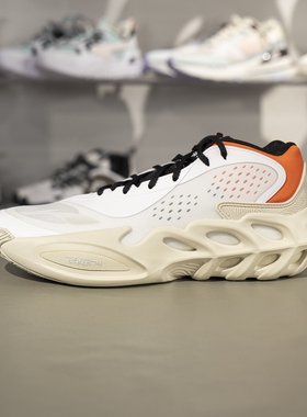 正品李宁2025夏季新款男子回弹中帮篮球专业比赛鞋ABAV027