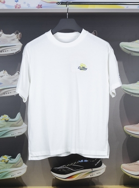 正品李宁T恤2024新款运动潮流女子吸湿排汗宽松短袖文化衫AHSU522