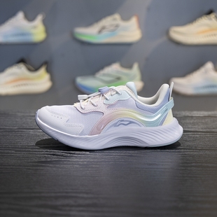 V2减震运动鞋 正品 男女小童羚越2 2025秋季 YKNV048 李宁儿童休闲鞋