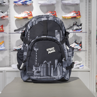 正品 男女书包防泼水潮流休闲运动包ABST343 中国李宁双肩包冬新款