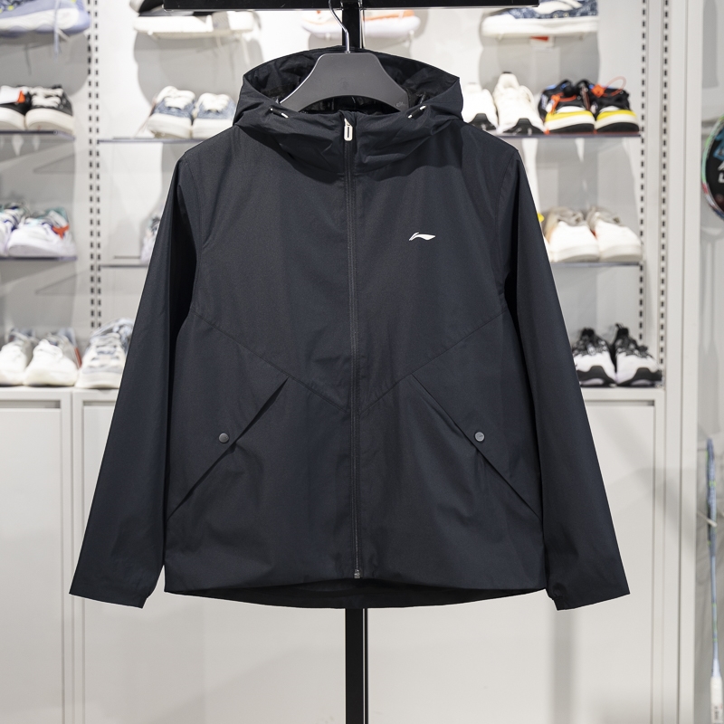 李宁运动风衣防风透湿