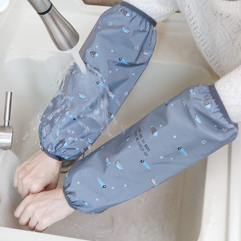 防水防油秋冬厨房专用炒菜套袖