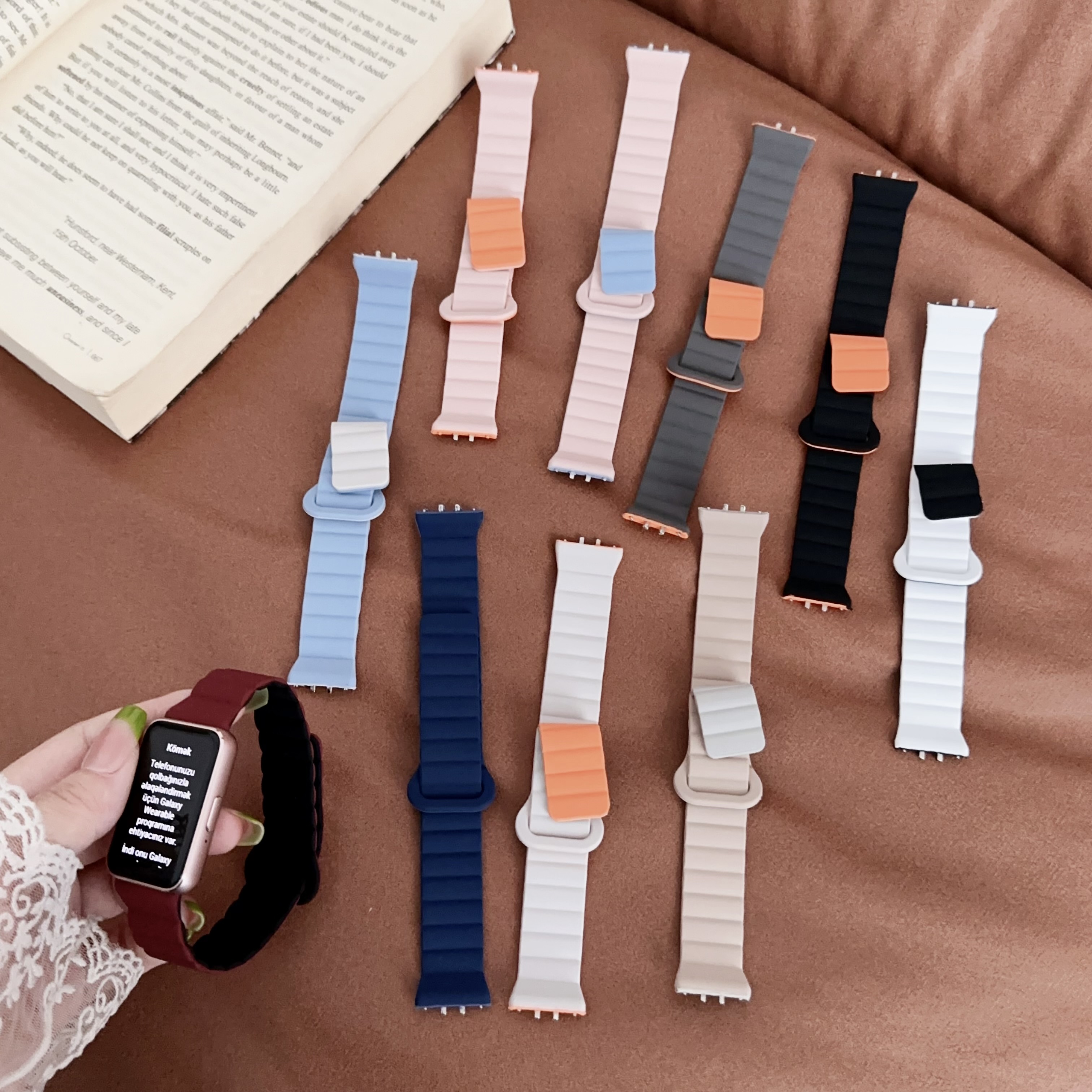 watchfit3新款磁吸硅胶回环