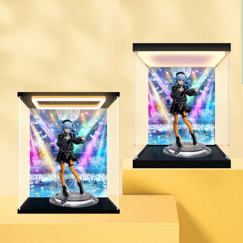 适用Design Coco hololive 星街彗星 手办模型防尘罩亚克力收纳盒