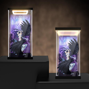 冰鹏适用BANPRESTO EVOLVE OVERLORD 雅儿贝德 景品手办收纳盒