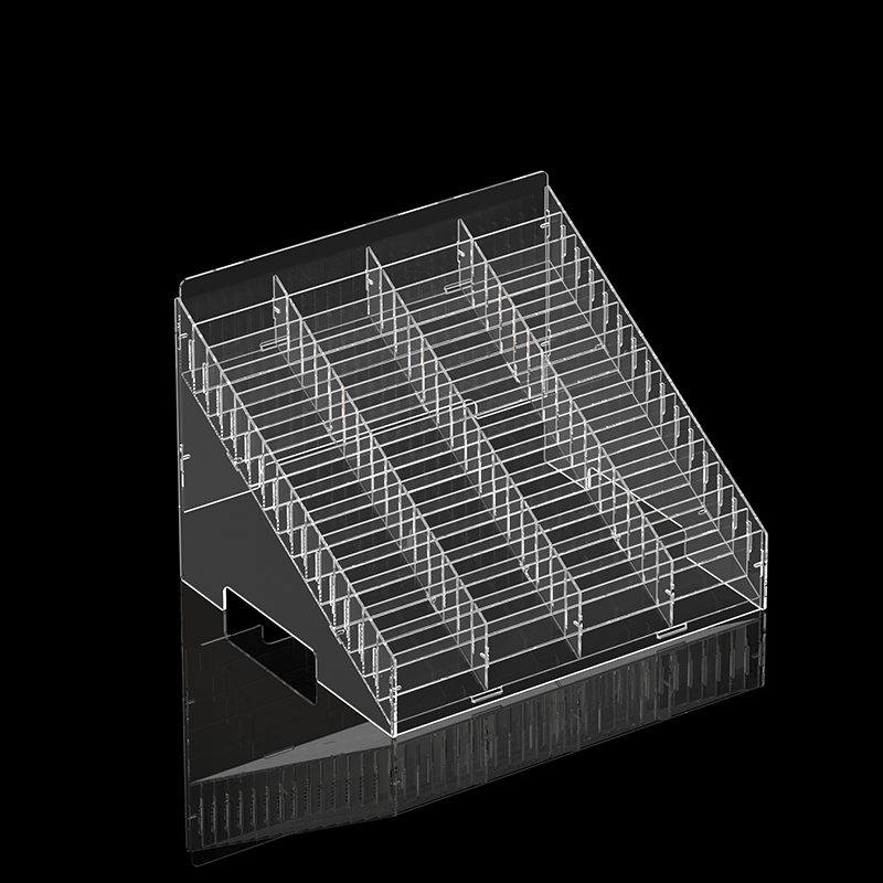 收纳有机玻璃多格钢化膜收纳架