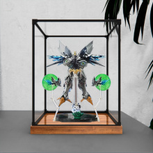 金属边框展示盒适用CCS TOYS 铁魄 超级机器人大战塞巴斯塔收纳盒