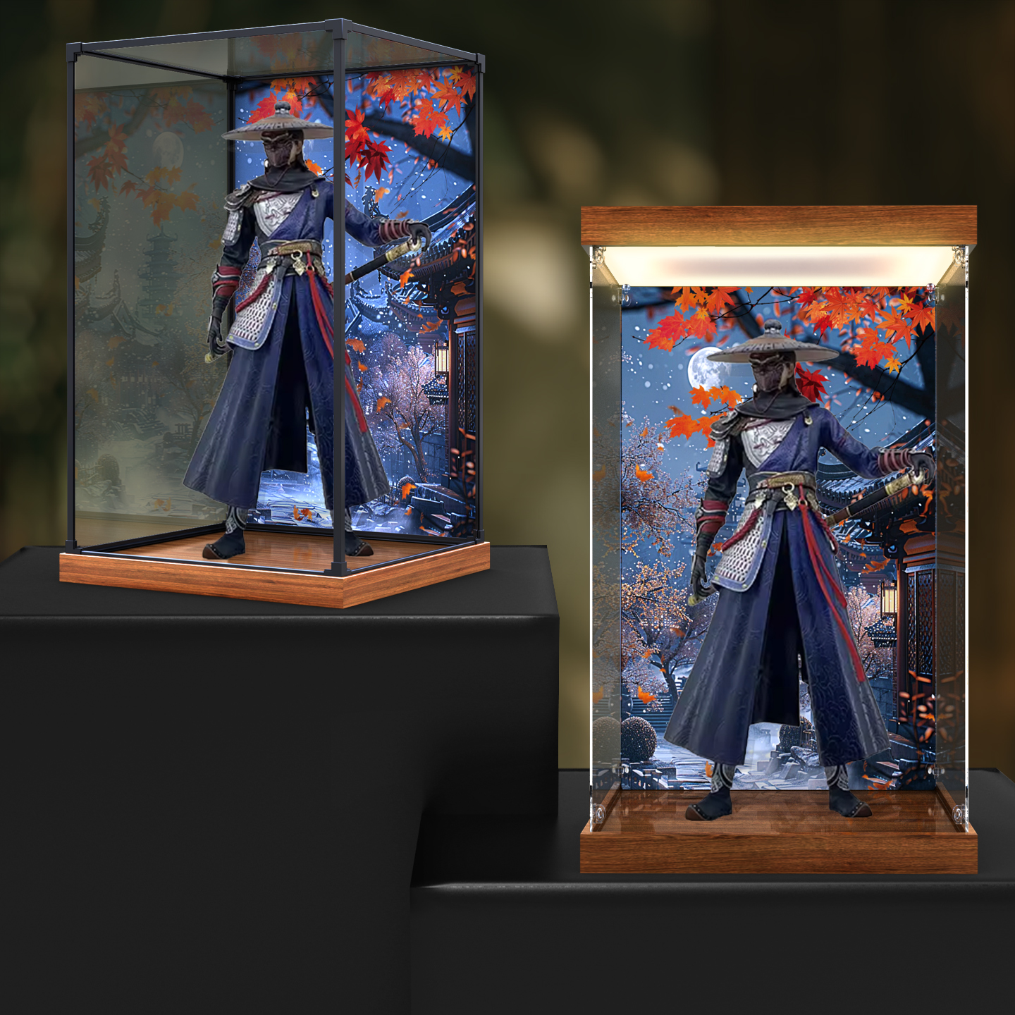 适用画江湖之不良人 不良帅 天暗星 手办模型亚克力展示盒收纳盒