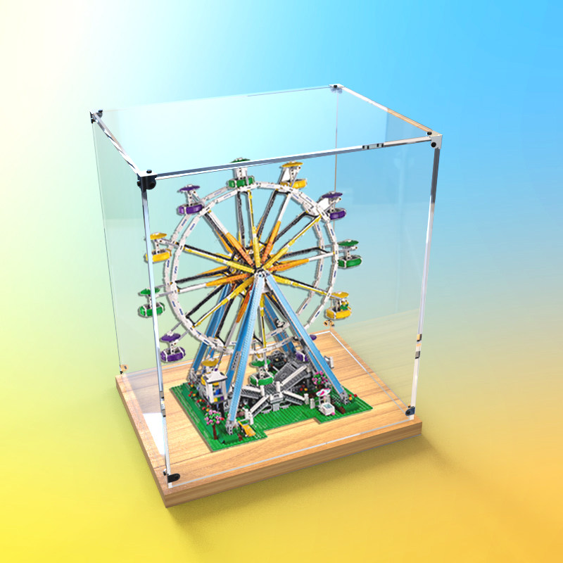 亚克力展示盒10247摩天轮积木