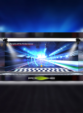 亚克力展示盒适用 42176透明防尘盒保时捷GT4赛车大手办收纳盒