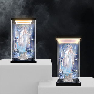 冰鹏适用BearPanda 鬼刀 海琴烟 邂逅 手办模型亚克力防尘收纳盒