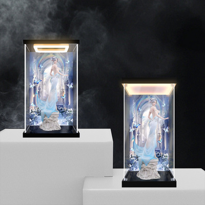 冰鹏适用BearPanda 鬼刀 海琴烟 邂逅 手办模型亚克力防尘收纳盒