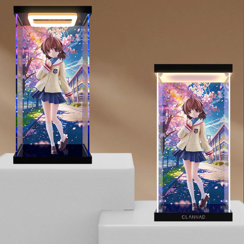 冰鹏适用GSC POP UP PARADE L CLANNAD 古河渚 手办彩绘收纳盒