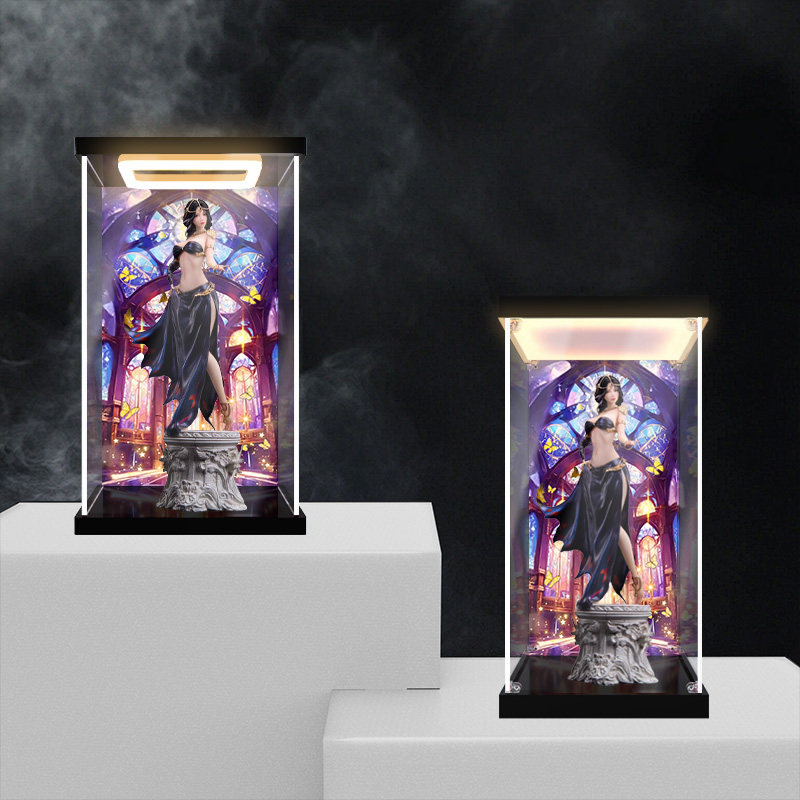 冰鹏适用BearPanda 鬼刀 风铃 邂逅 手办模型亚克力防尘收纳盒,收纳整理,手办收纳盒,淘宝优惠券,粉丝福利购,淘宝优惠卷