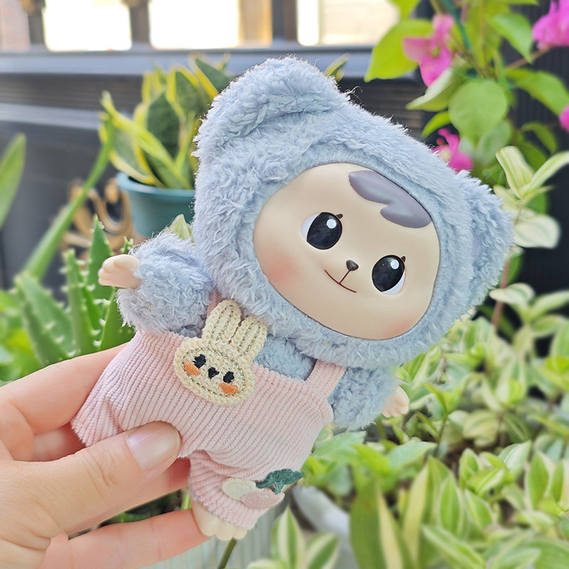 娃衣适用Bao-ao搪胶脸娃娃挂件着替可爱抱抱系列毛绒钥匙扣背带裤,模玩/动漫/周边/娃圈三坑/桌游,棉花娃娃/毛绒玩具娃衣,淘宝优惠券,粉丝福利购,淘宝优惠卷