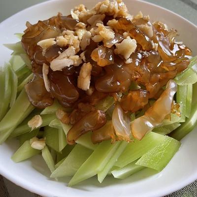 裕海源 海蜇头海蜇皮海蜇丝即食海蜇 220g*6包特级桶装即食 凉菜