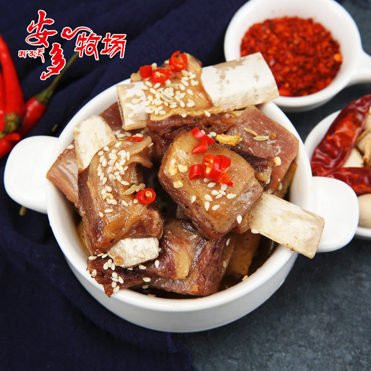Gansu Tibet specialty Amdo Ranch Plateau Backyard Yak 300g Original flavor Cooked Linxia steakin the Snacks/Nuts/Specialty , Beef jerky/Preserved pork/Lo Snacks , Beef  category - from Buy2taobao.com to provide professional Taobao agent buy service