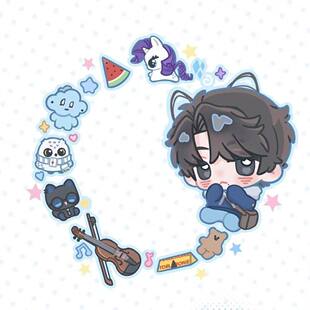 橹穆周边可爱手机链亚克力创意卡通动漫高颜值手机学生书包小挂件