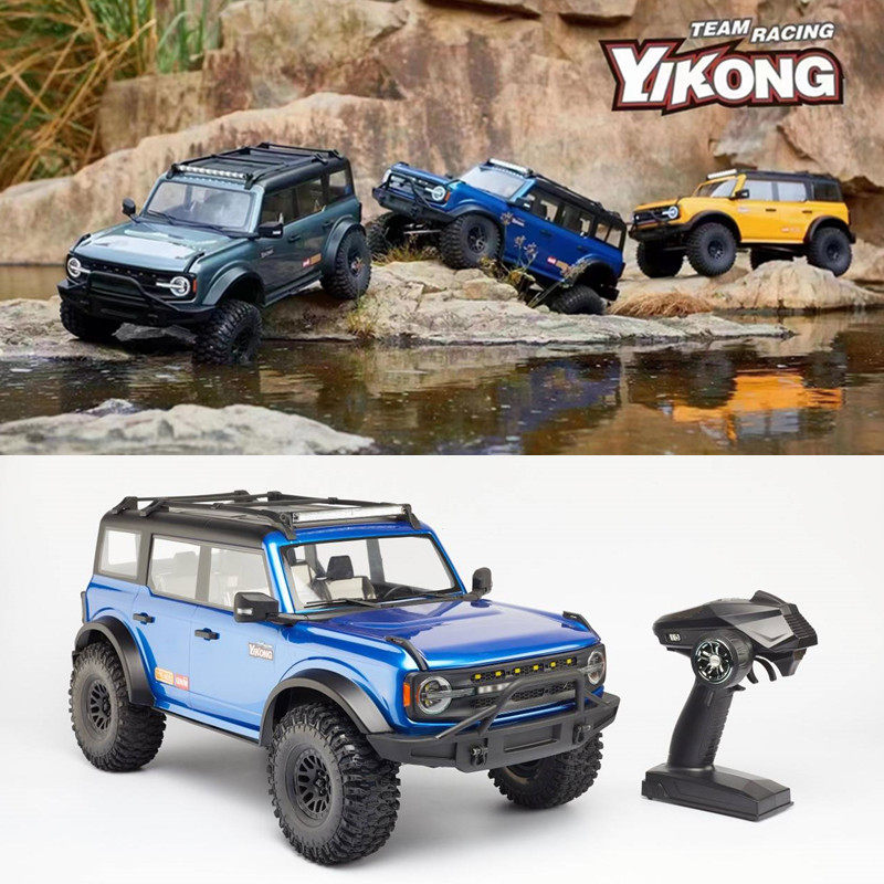 易控yk4083 1/8 遥控电动仿真烈马福特bronco四驱高低速攀爬越野