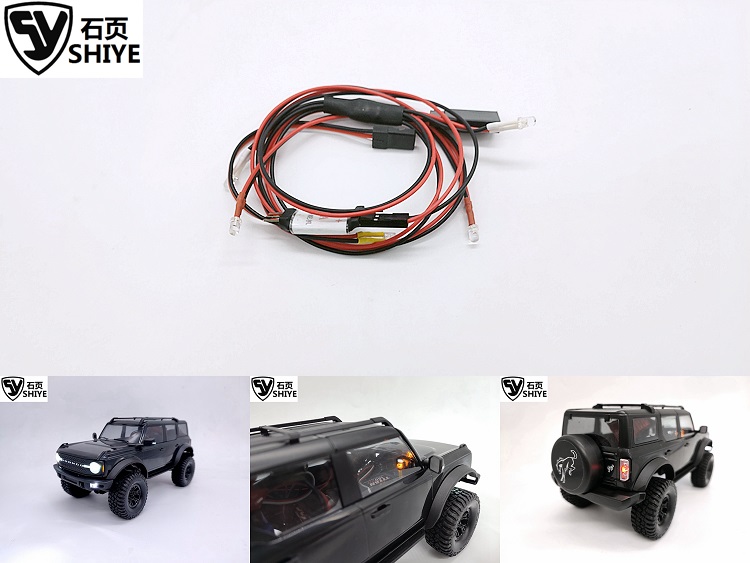 石页 SY-T4M Bronco 遥控开关灯组 适用与Traxxas TRX4M 福特烈马