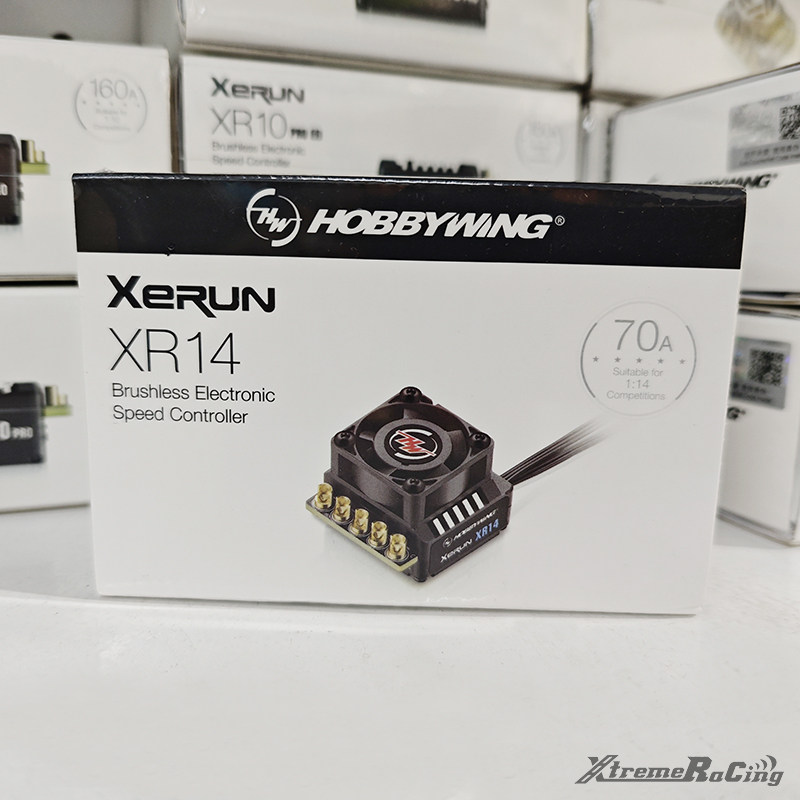 好盈HobbyWing 速龙 XeRun XR14 有感无刷 小比例竞赛电调70A