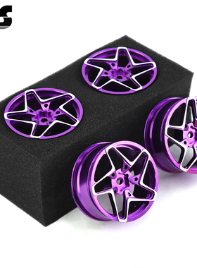 RS红蜘蛛1：10樱花D5 YOKOMO TT02 漂移 法拉利 仿真金属轮毂R128