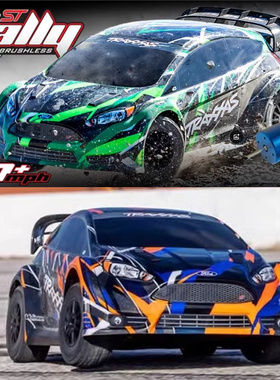 TRAXXAS新款遥控3S无刷福特拉力车Ford Fiesta ST Rally 74276-4