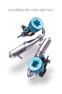 O.S. SPEED B21 ONGARO W.C.世界冠军联名 越野引擎排气套装 包邮