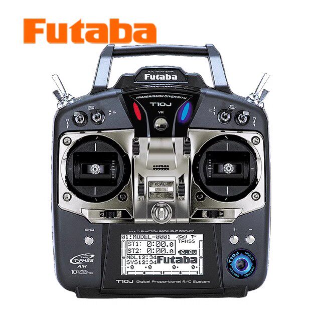 FUTABA T10J 2.4G 遥控器套装R3008SB 油门回位多轴专用 国行
