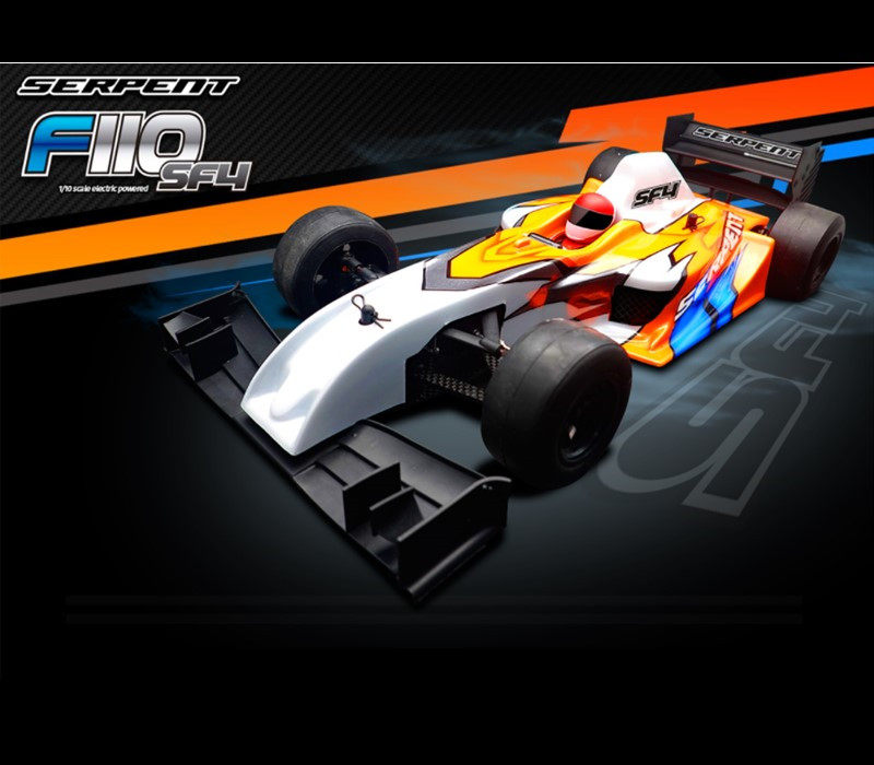 SERPENT 蛇仔  F110 - SF4 蛇仔F1 1/10电动平路(SER410067) 包邮