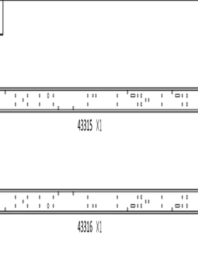 CROSSRC TC6大梁43315 43316  CS-97400751