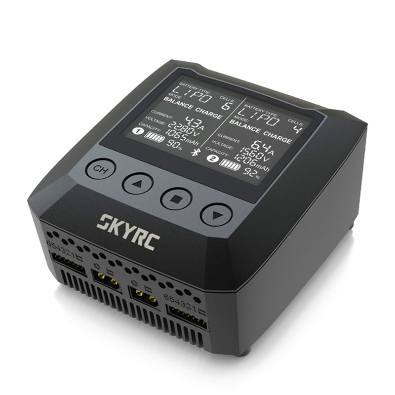 SKYRC B6NANO DUO 平衡充电器 航模车模锂电池多功能 双路各100W