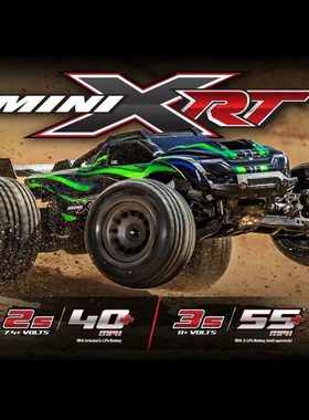 Traxxas Mini XRT迷你大脚车遥控电动无刷2-3S四驱越野车108076-1