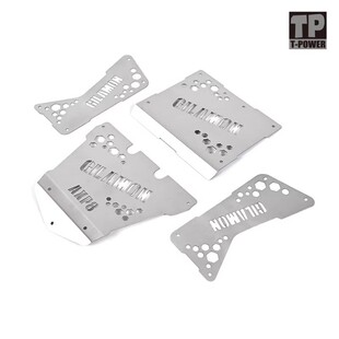 AXIAL 1/8毒蜥 GILAMON AXP8 金属车壳 不锈钢车身装甲 铠甲