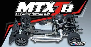 10油动平跑房车车架KIT散件版 MUGEN MTX7R T2006 SEIKI
