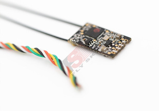 FlySky富斯 PL18 迷你接收机 穿越机/多轴专用 双向双天线 FTr16S