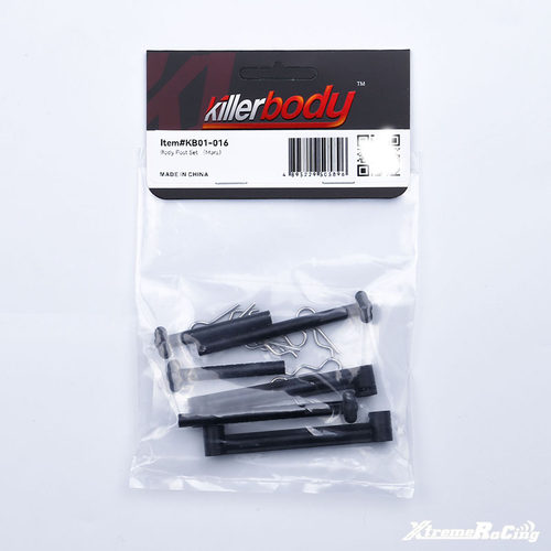Killerbody KR10 1/10拉力车配件 车壳柱套件 KB01-016