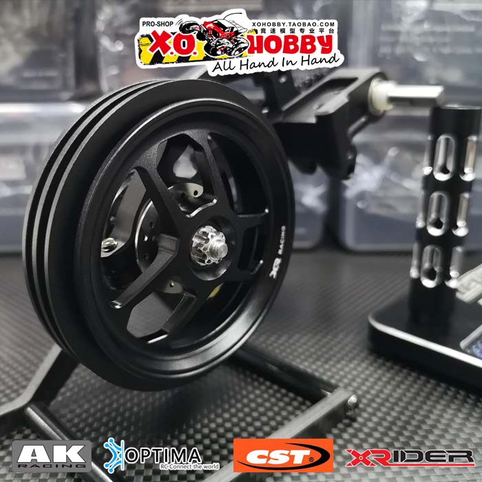 土星遥控摩托车单摇臂链条仿真全金属传动总成总代现货