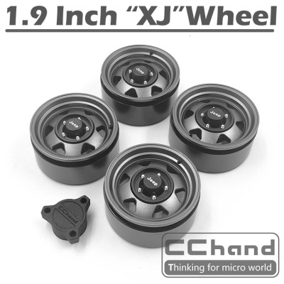 CChand 1.9寸 XJ 90046 切诺基 1/10 攀爬车通用轮毂（枪灰色）