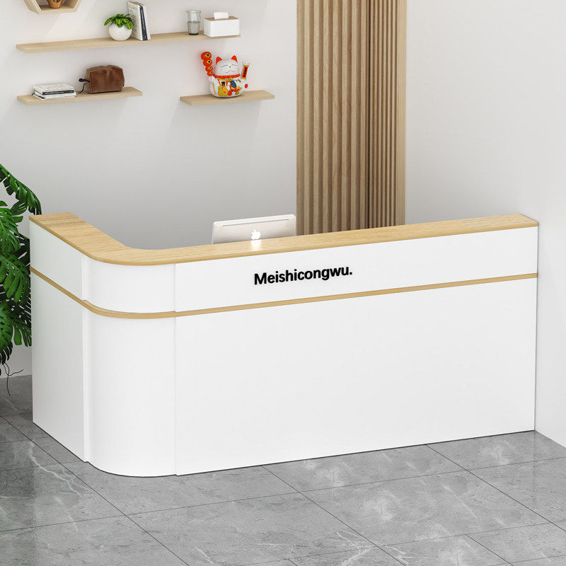 香港澳门包邮吧台收银柜台店铺小型前台接待柜台简约服装店美容院