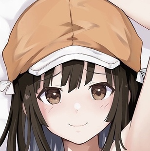 C102 物语系列 千石抚子 撫子 二次元等身抱枕套