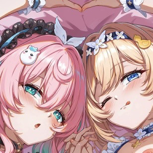 C107 miazi 雅辛忒丝 芭芭拉 日版周边二次元等身抱枕套