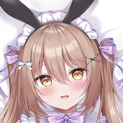 甘夢C107 如月カレン Artしおの A&J-LR 兔女郎二次元等身抱枕套