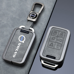 适用于老款沃尔沃钥匙套xc60/s90/s60/xc40/xc90/v60汽车壳包扣男