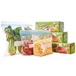 好易得双筋密封保鲜袋带封口 家用食品级密实袋冰箱专用收纳袋子