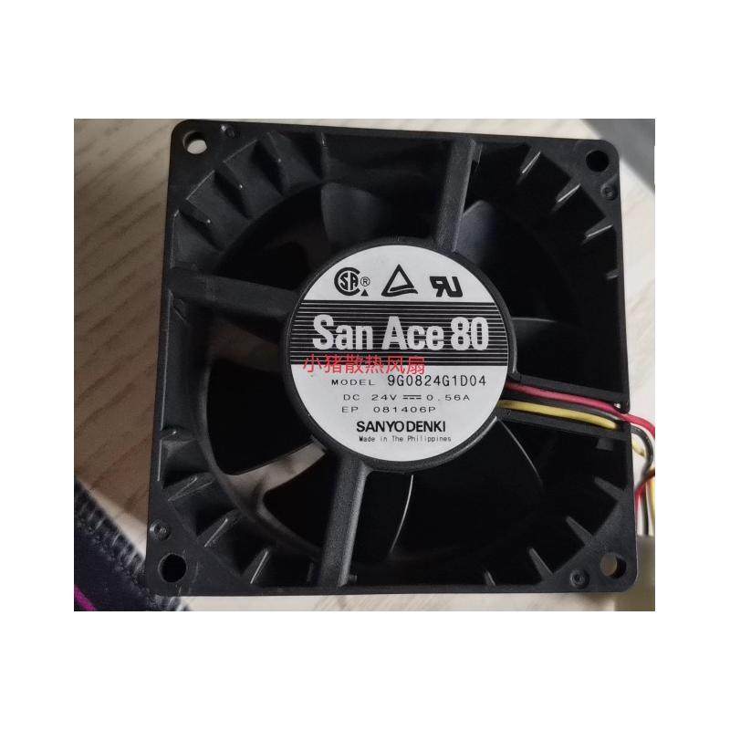 San Ace80/三洋 9G0824G104 8038 24V 0.56A科视影放映机散热风扇