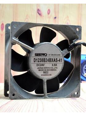 伺服/SERVO D1238B24BXAS-41 24V 0.8A 12cm 12038 变频器风扇