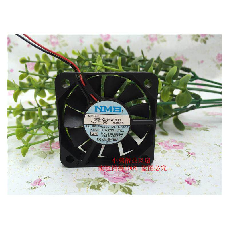 原装正品NMB 2004KL-04W-B30 50*10MM 12V 24V 静音散热风扇5厘米