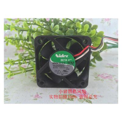 原装NIDEC 50*50*15MM 12V 24V 超静音 散热风扇5CM/厘米 直流